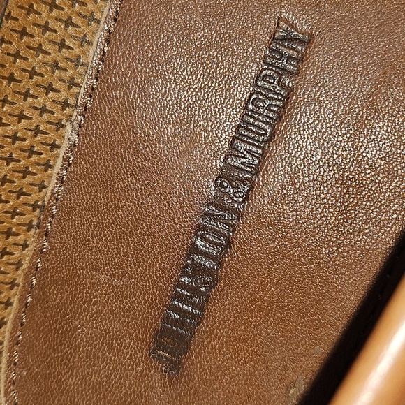 Johnston & Murphy Aragon II Tan Leather Slip On Kiltie Tassel Loafer - Picture 15 of 16